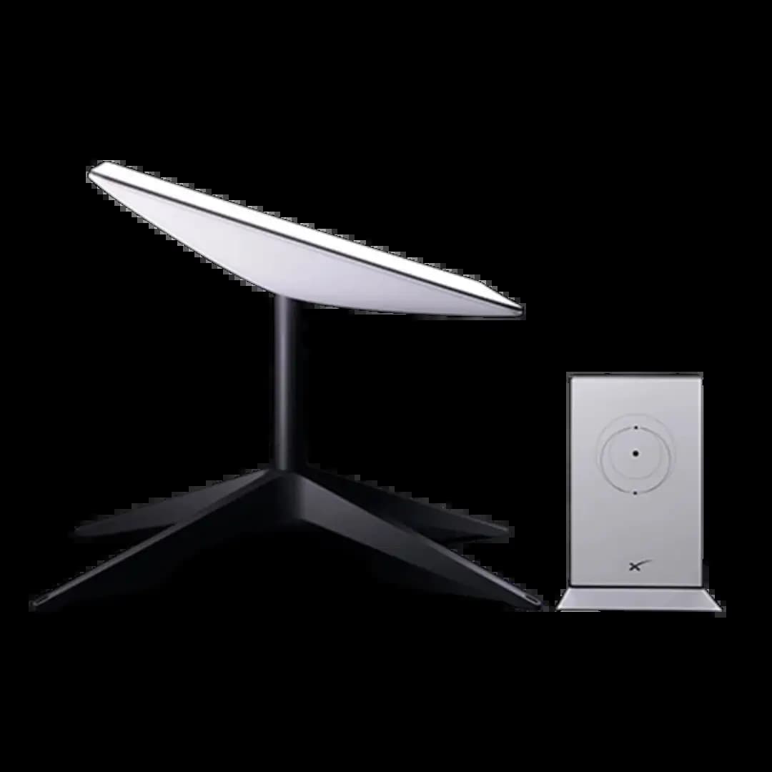Starlink Mini dish — compact portable satellite antenna
